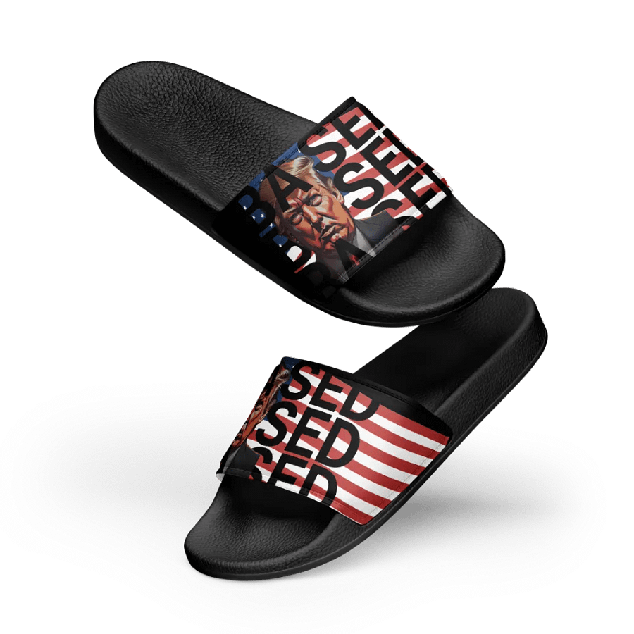 BASED American Flag Mugshot ~Men's Slide's~ product image (9)