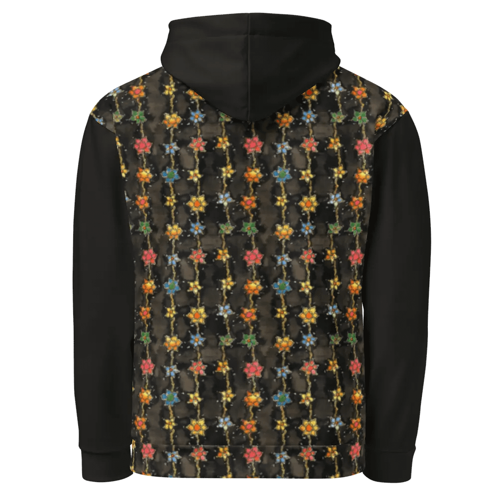 Flora Cascade Color Blocked Relaxed Fit Hoodie product image (3)