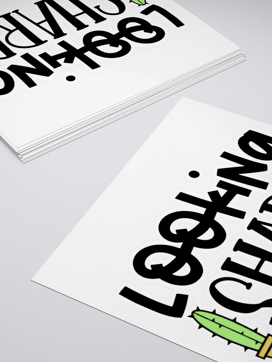Sharp Cactus Kiss Cut Sticker product image (4)