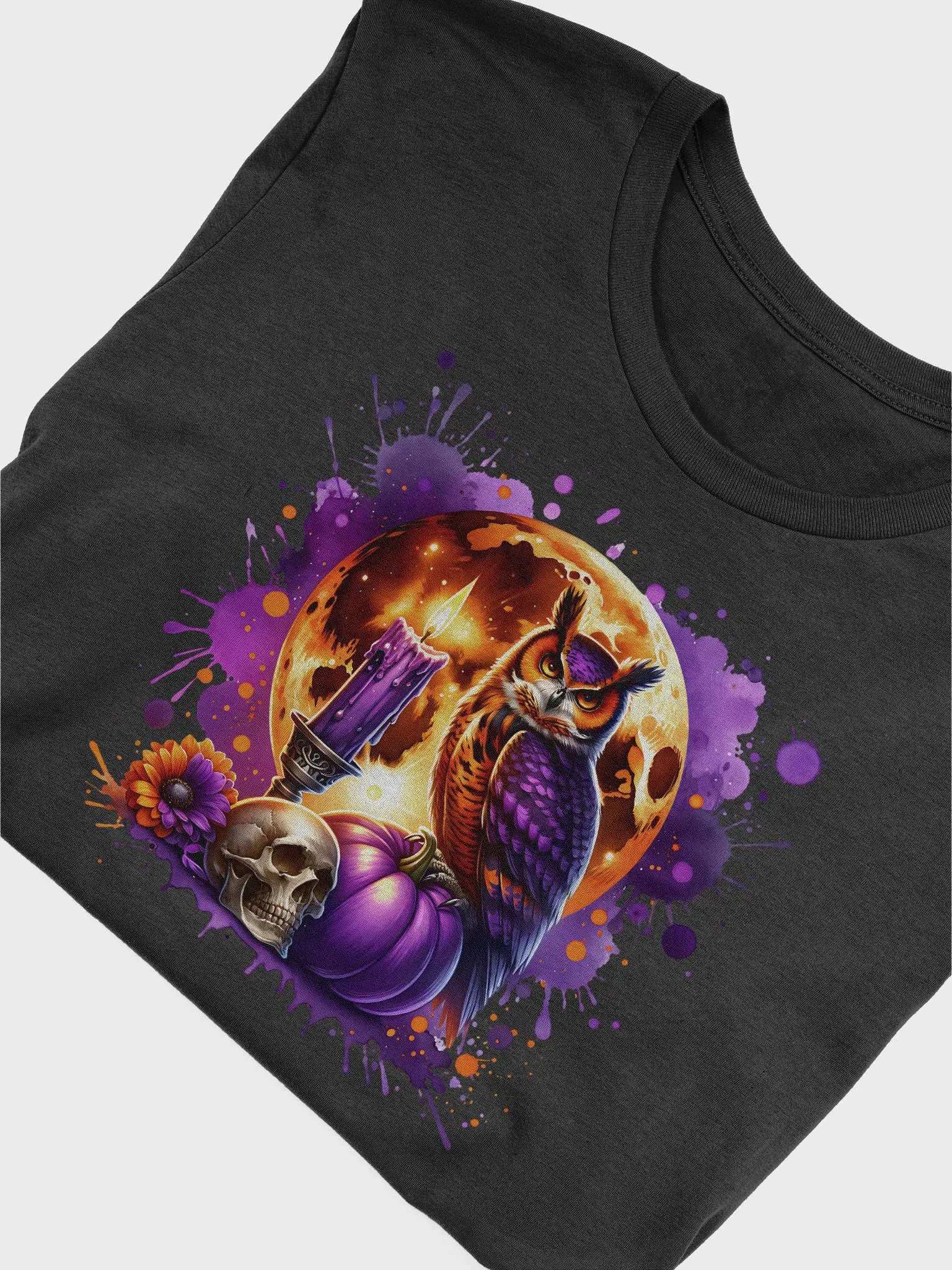 Mystical Halloween Owl T-Shirt product image (3)