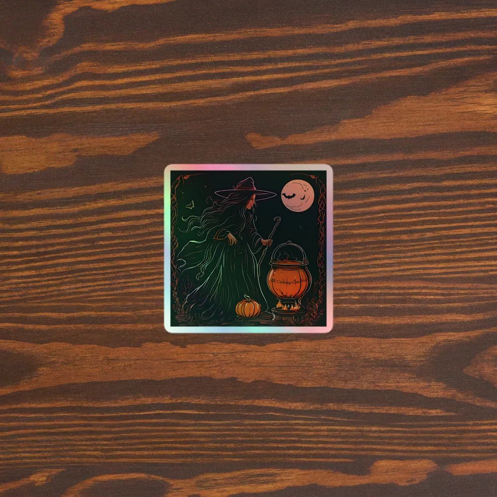 Official Calming Cauldron Holographic Sticker product image (5)