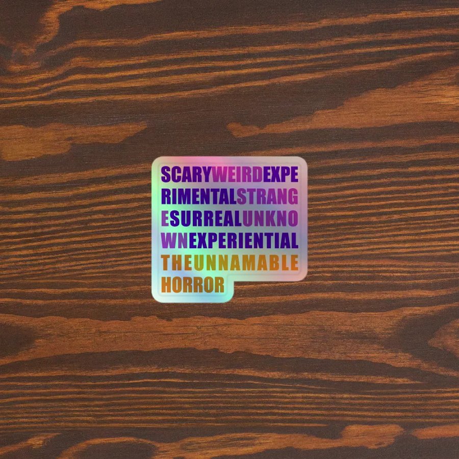Genres (Holographic Sticker) product image (3)