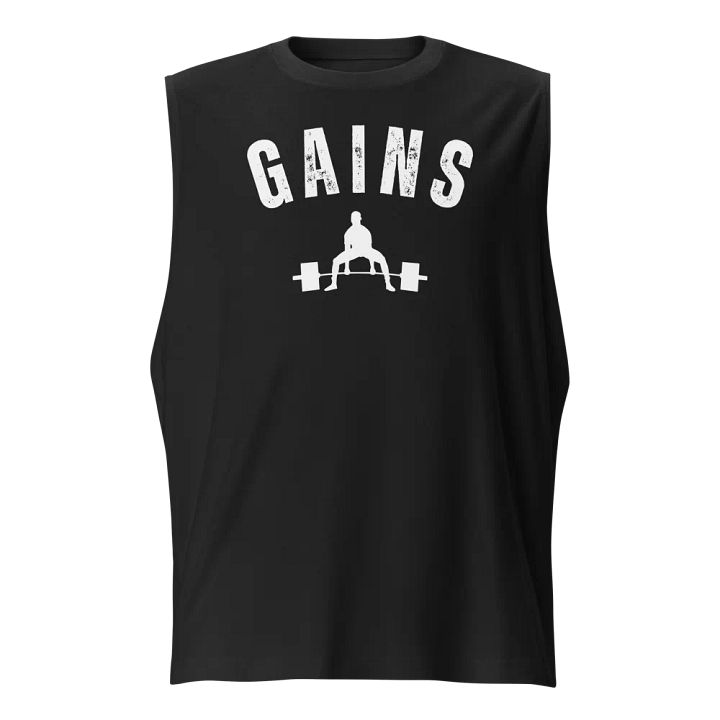 Deadlift Gains Muscle Tank product image (1)