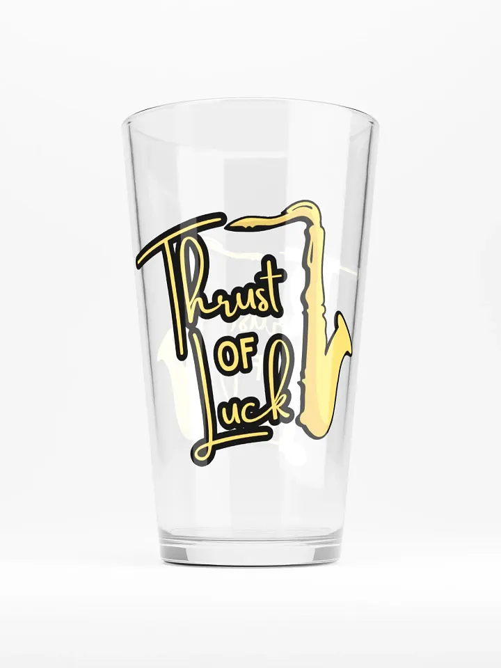 Thrust of Luck Pint Glass product image (1)