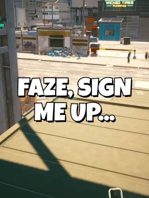 When ending the stream you must end it with a trickshot. #streamer #gaming #fyp #faze #cyperpunk #cyberpunk2077