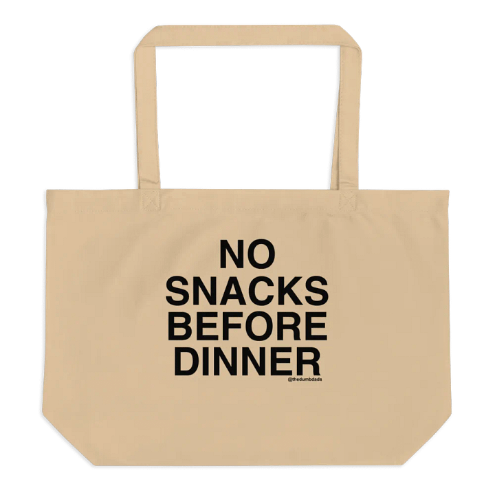 No Snacks Tote product image (1)
