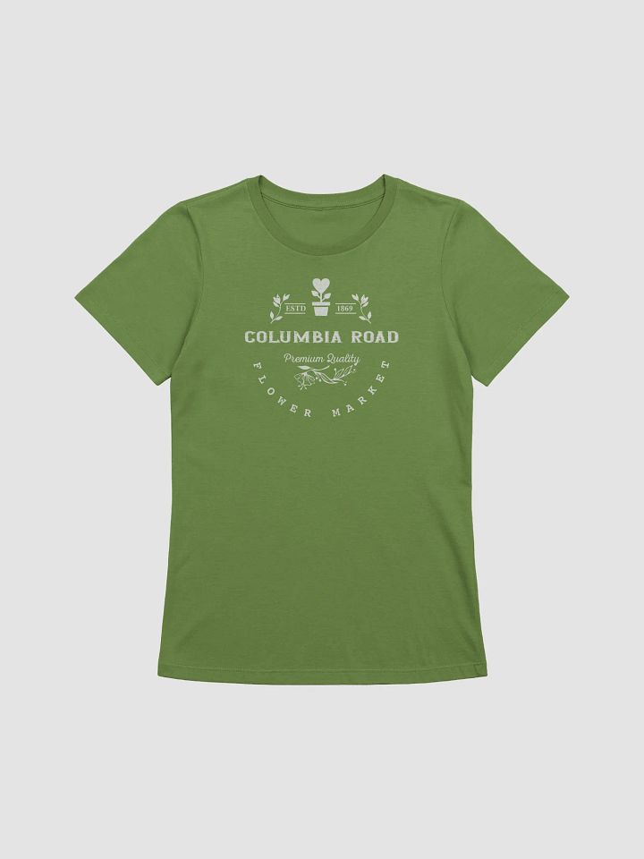 Columbia Road Market Women's Relaxed-fit T-Shirt (Leaf Green) product image (1)