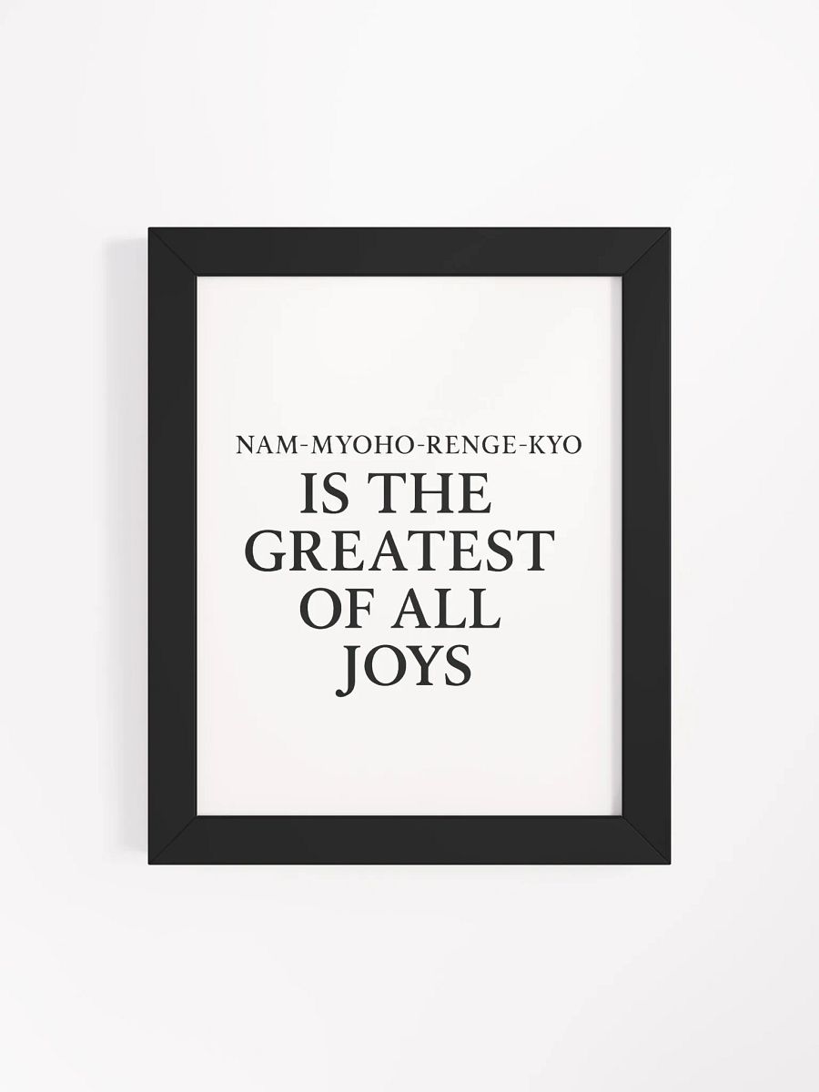Nam-Myoho-Renge-Kyo Wall Art product image (115)