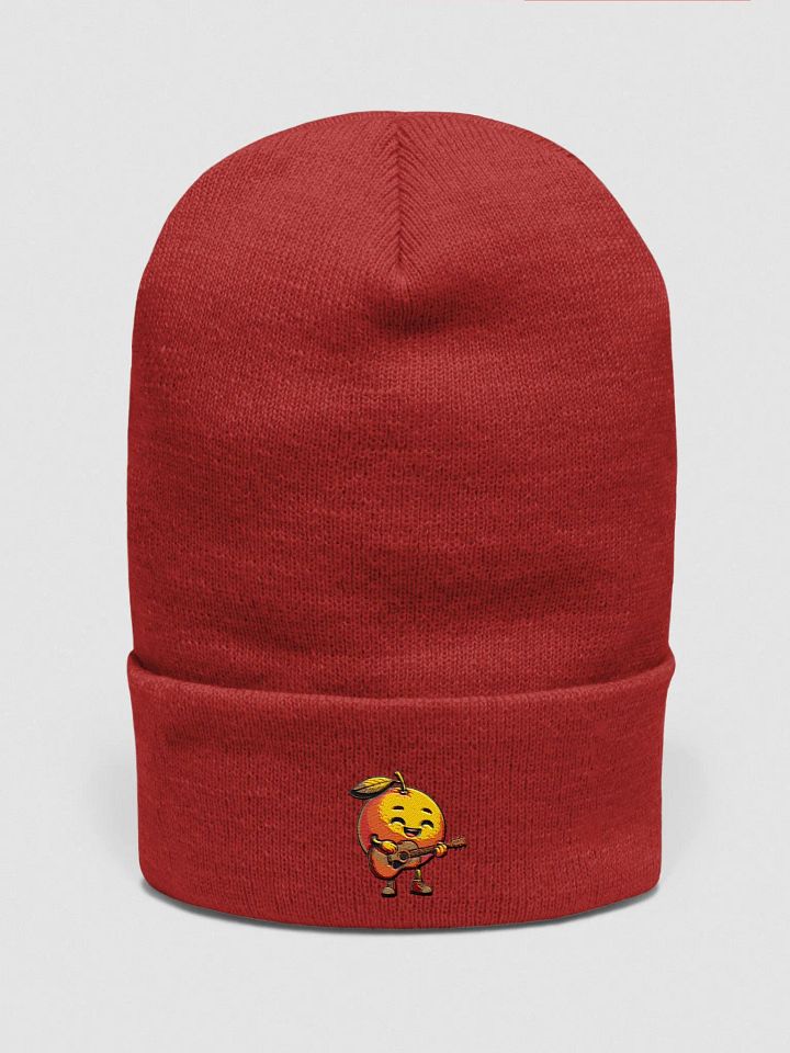 Tangerine Guitarist Cuffed Beanie product image (31)