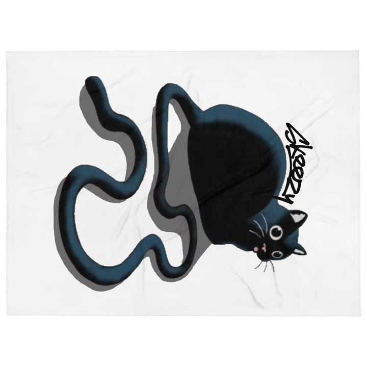 Derpy Cat Blanket product image (2)