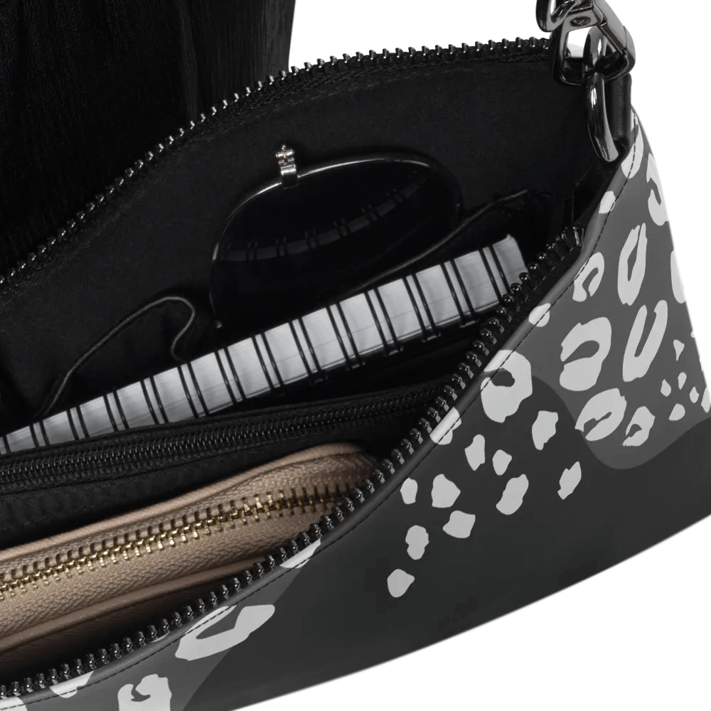 Grey Leopard Allure Crossbody Bag product image (8)