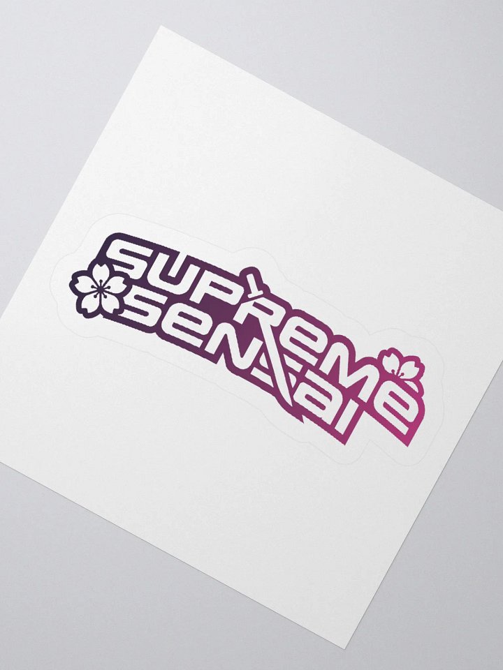 Supreme Sensai Logo Sticker product image (4)