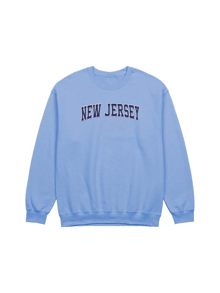 New Jersey Vintage Stylish Embroidery Classic Crewneck Sweatshirt product image (1)