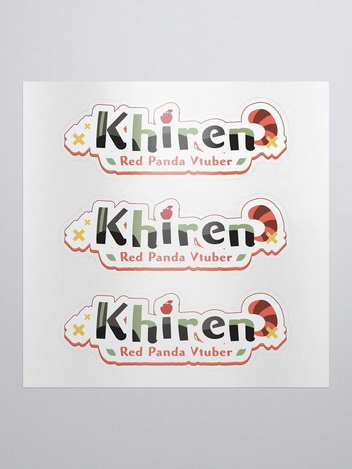Khiren - Logo Sticker - Set of 3 product image (1)