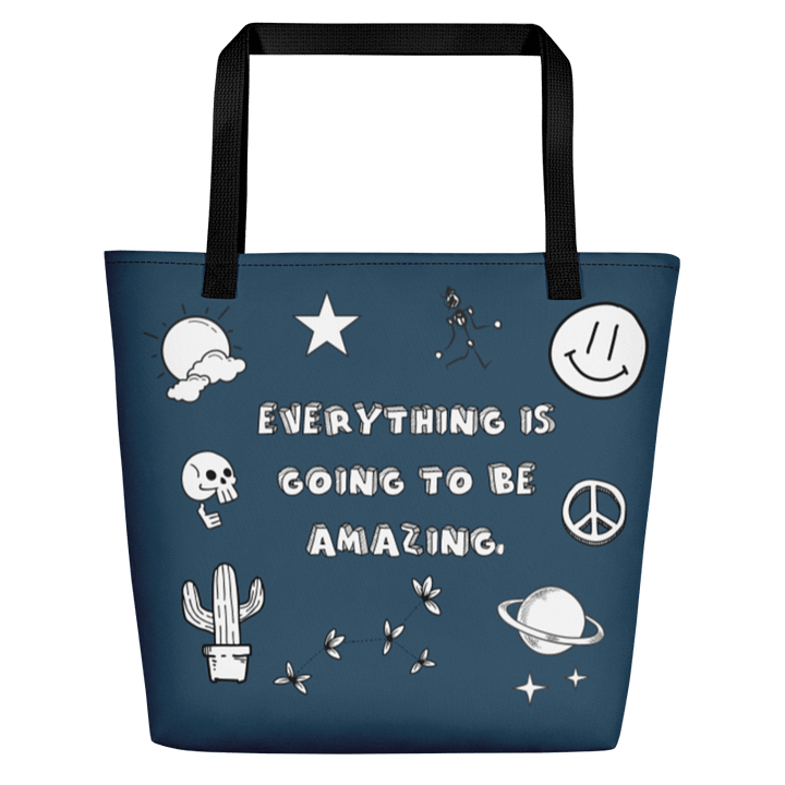 LARGE Tote - Deep Blue product image (1)