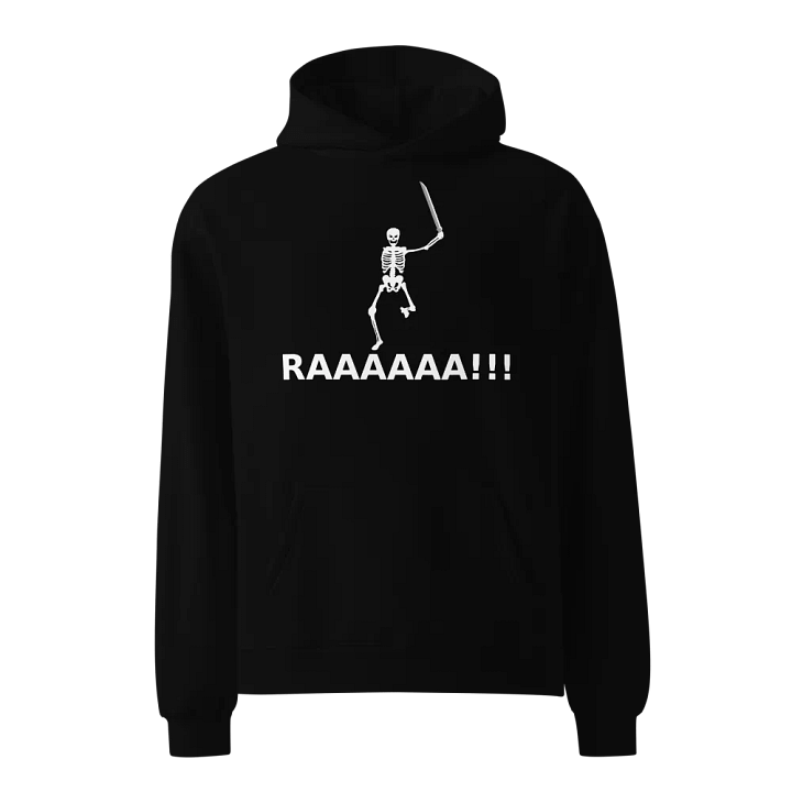 evil skeleton hoodie product image (1)
