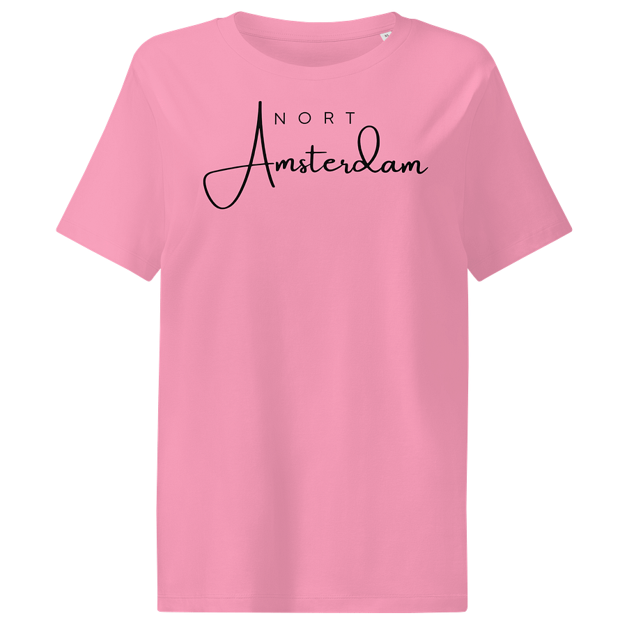 Women's T-Shirt Amsterdam Graphic Organic Ribbed Neck Shirt product image (1)