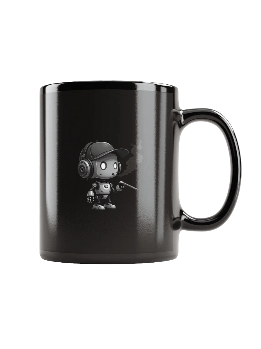 Toke-Bot Mug Black product image (1)