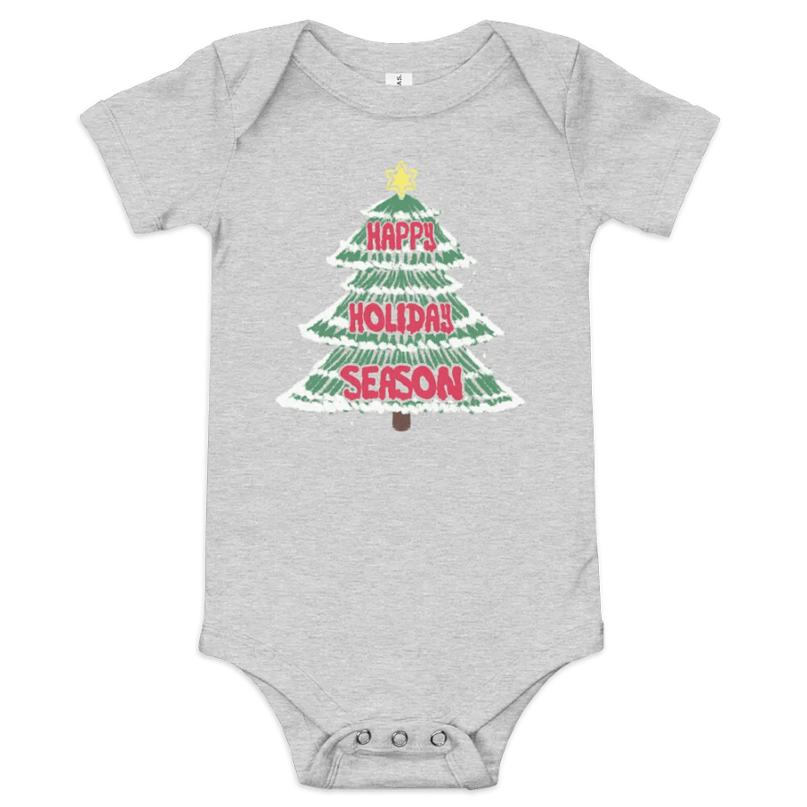 Happy holiday Baby Onesie product image (5)