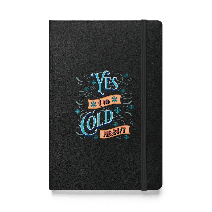 Yes Im Cold ME24/7 Winter Wonderland Hardcover Journal product image (1)