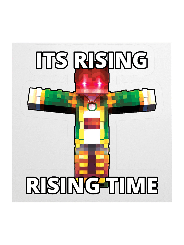 Rising Time Sticker product image (3)
