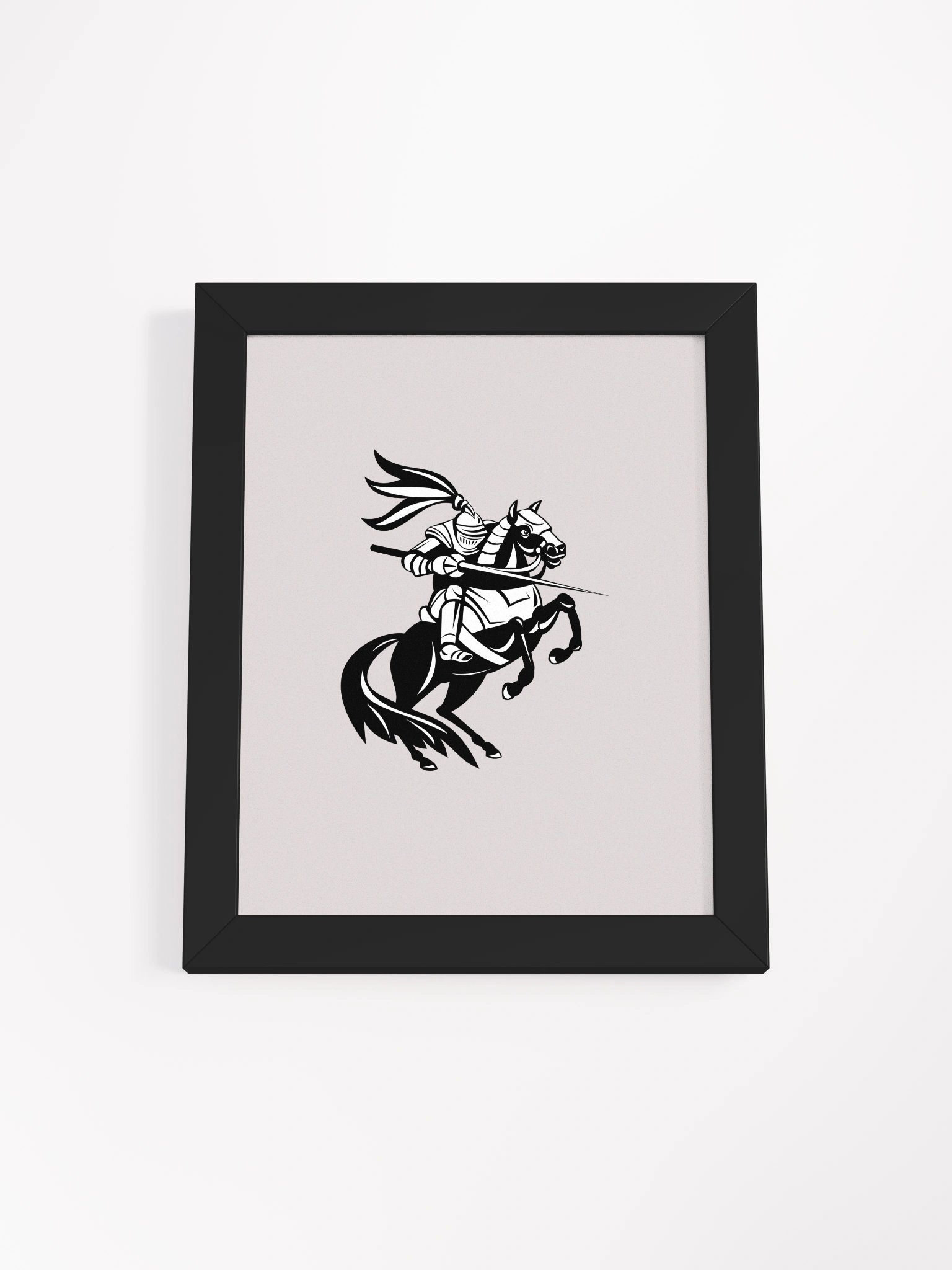 Knight's Valor Framed Poster product image (1)