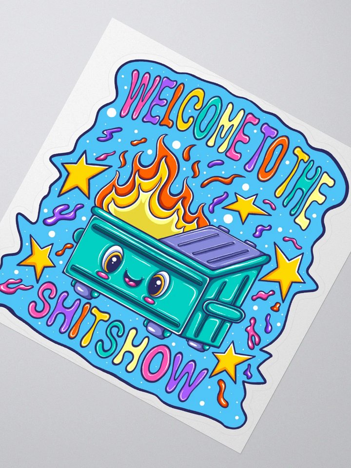 welcome sticker - single product image (2)