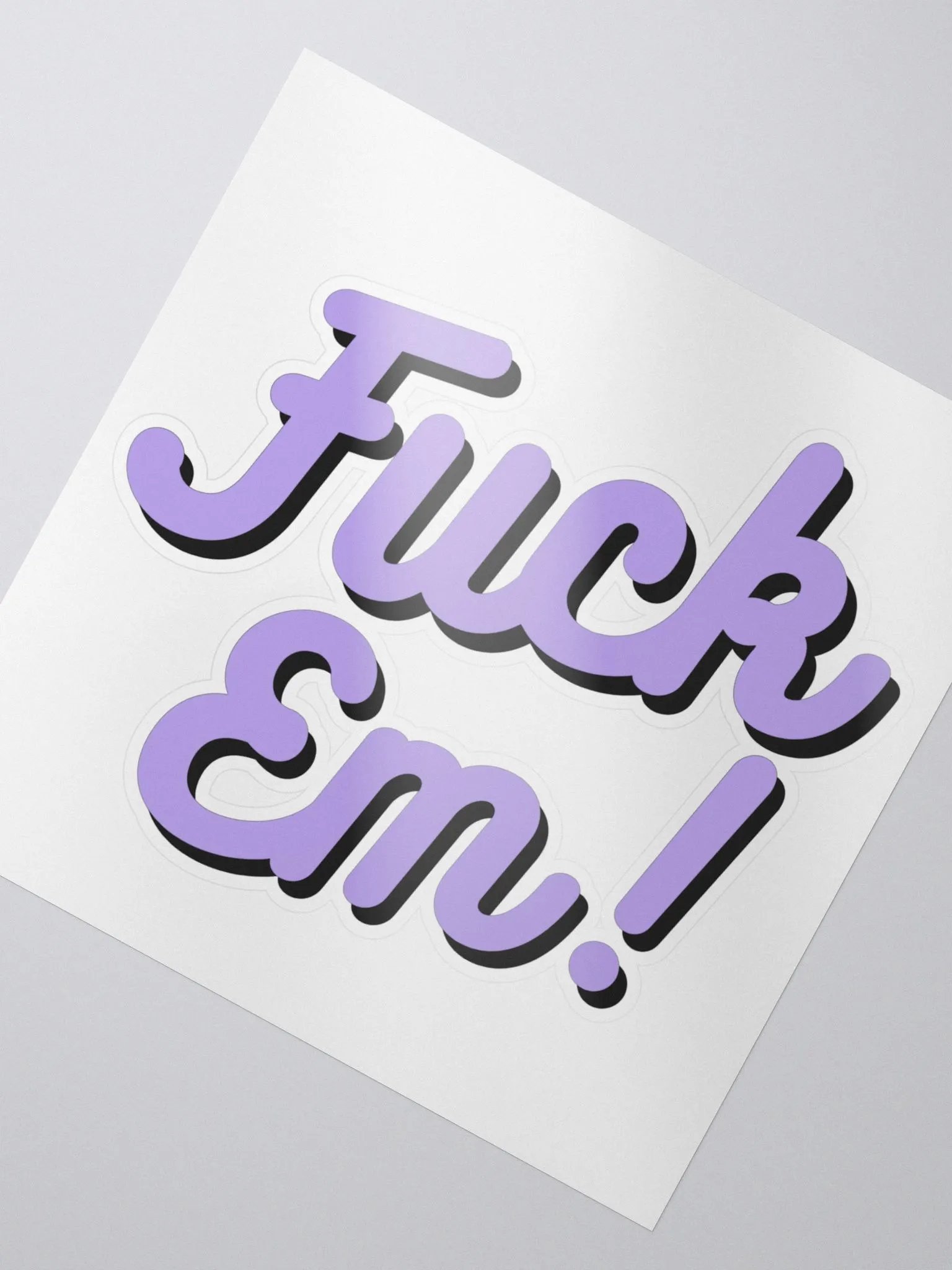 F em! Sticker product image (2)