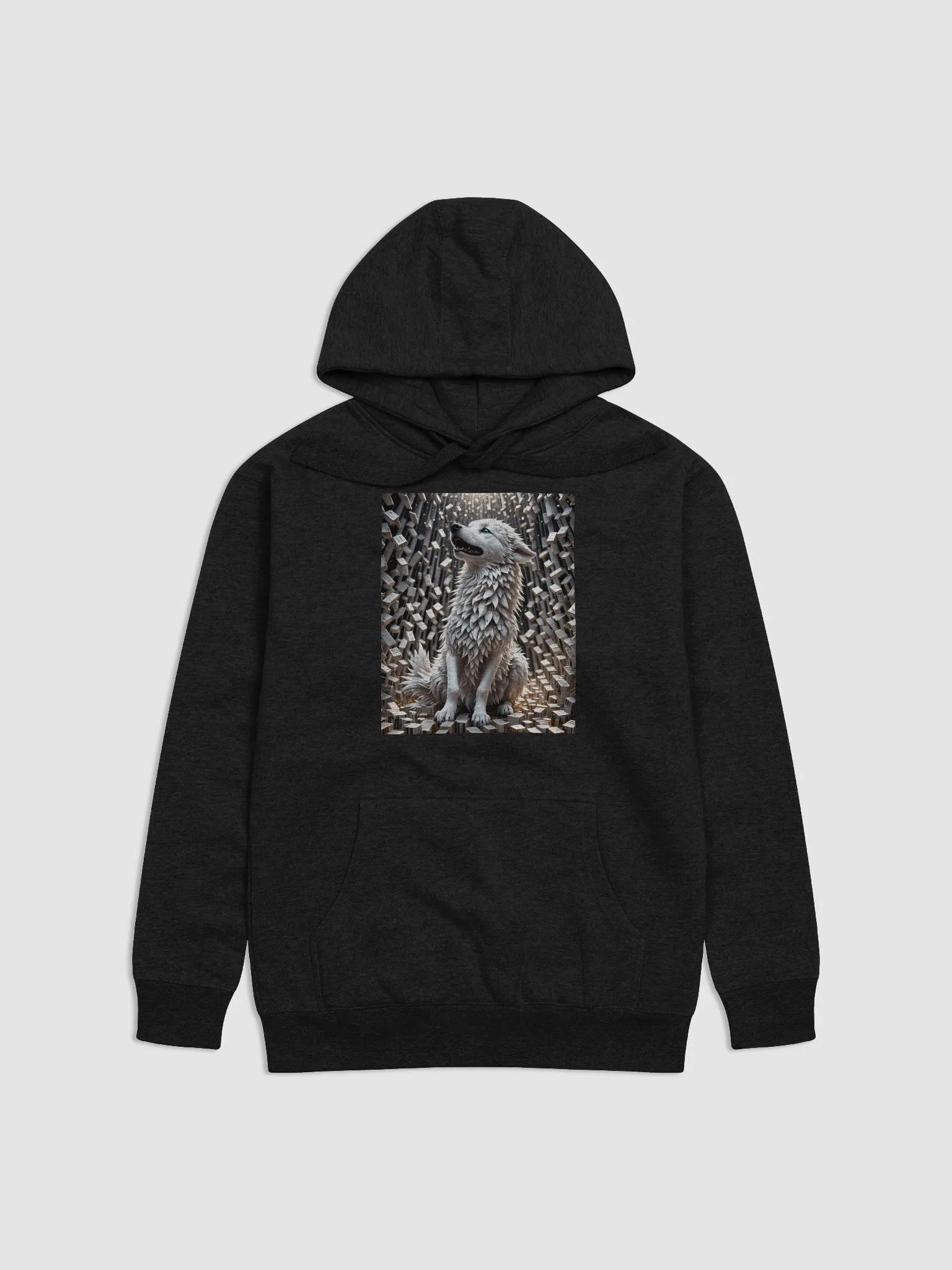 Feathered Wolf Unisex Hoodie product image (9)