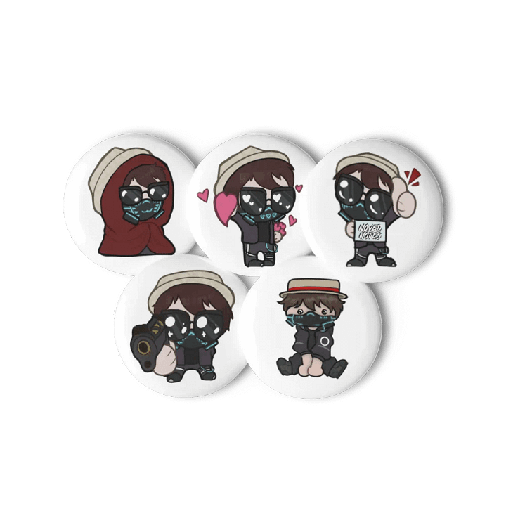 Chibi Noved Pin Set product image (2)