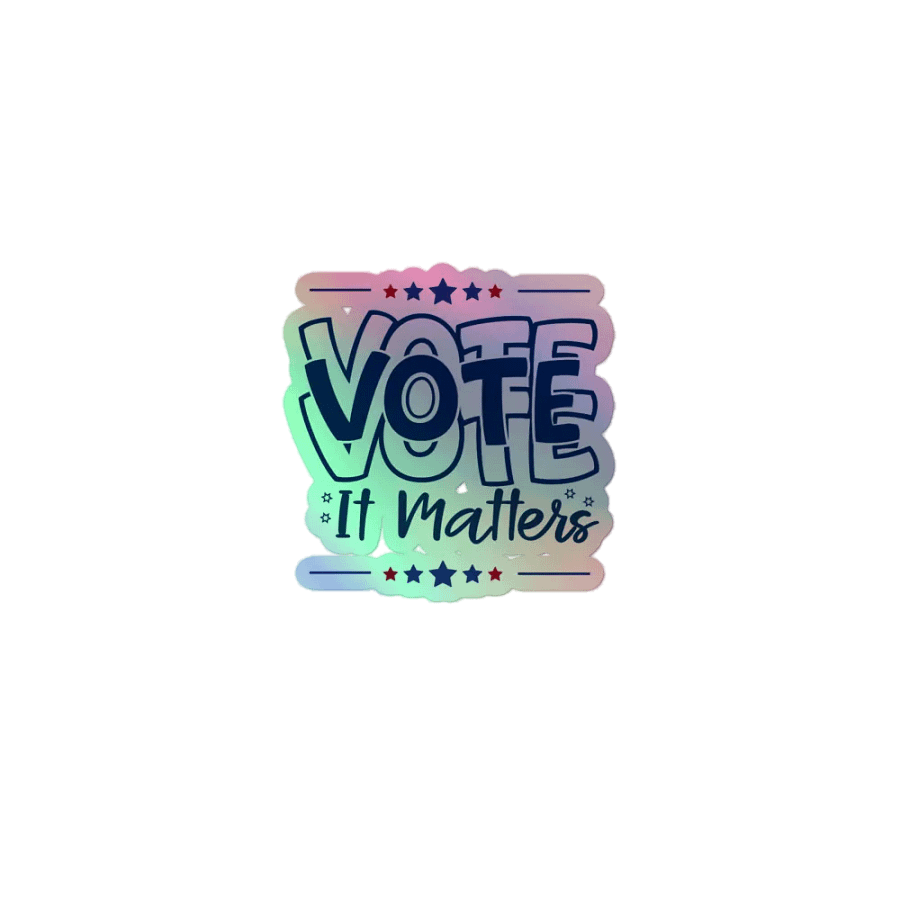 Vote It Matters Election 2024 Voting Patriotic USA Civic Engagement Stickers product image (5)