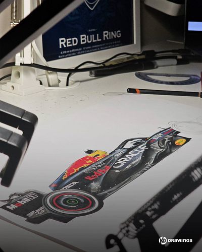Just finished this detailed pencil drawing of the Red Bull RB20! 💙

I really wanted to capture all the small technical elemen...