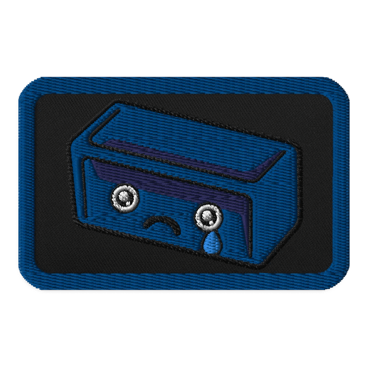 Sad Sample Embroidered Patch product image (1)