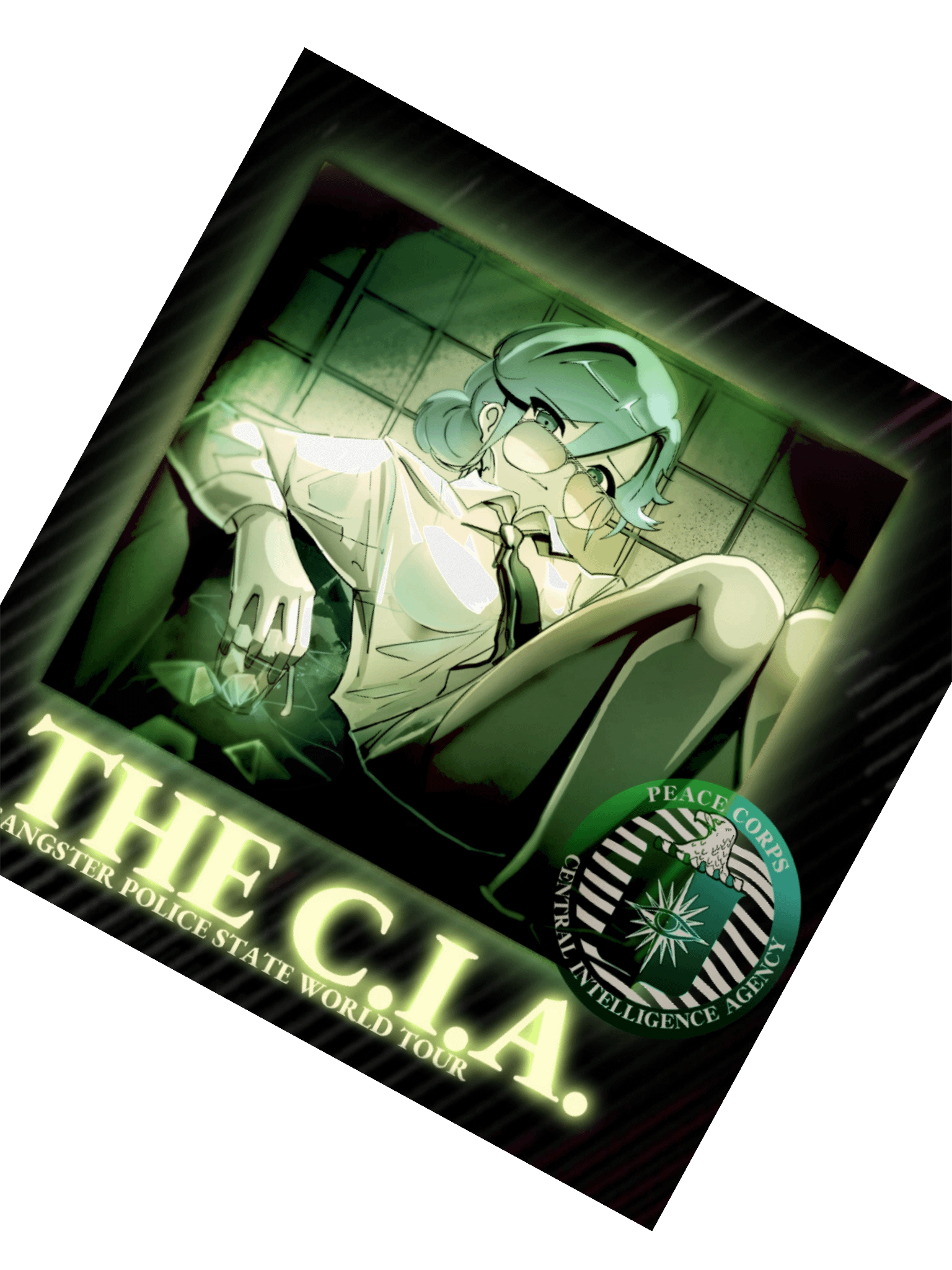 The CIA - Illustrated STICKER product image (6)