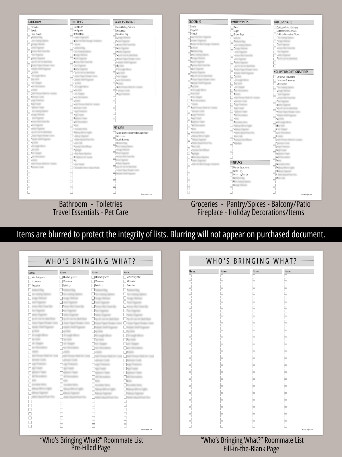 First Apartment Packing List product image (4)