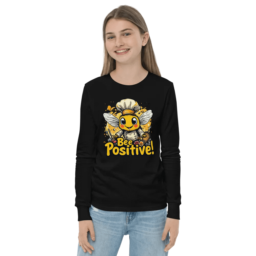 Chef Bee Youth Long Sleeve Tee product image (2)