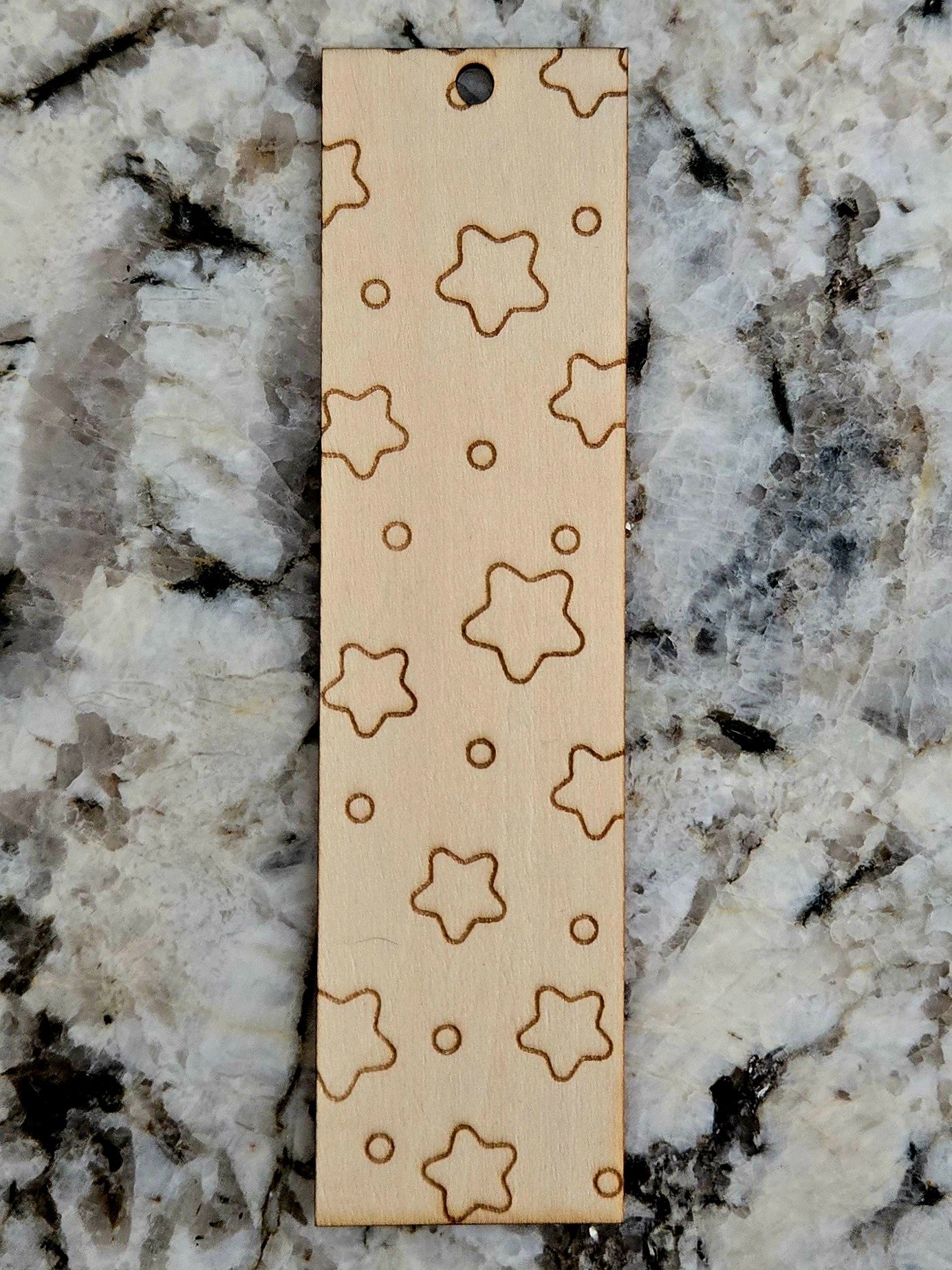 Wooden Bookmark - Stars product image (3)