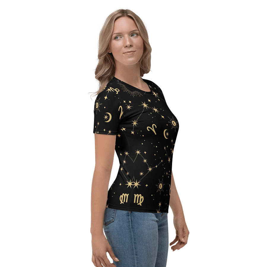 Cosmic Zodiac Dreams Women's T-Shirt product image (4)