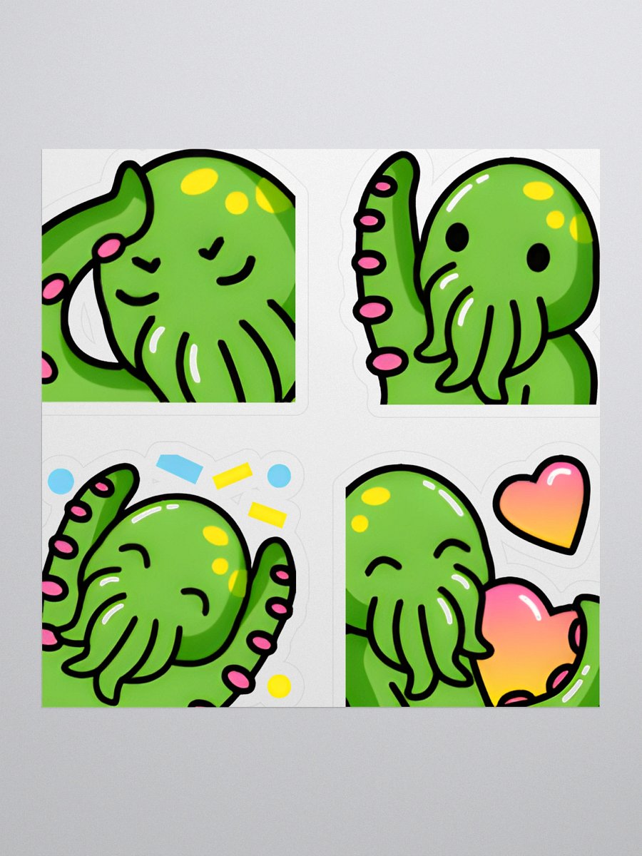 5.5 x 5.5 Matrix Emote Sticker Sheet product image (1)