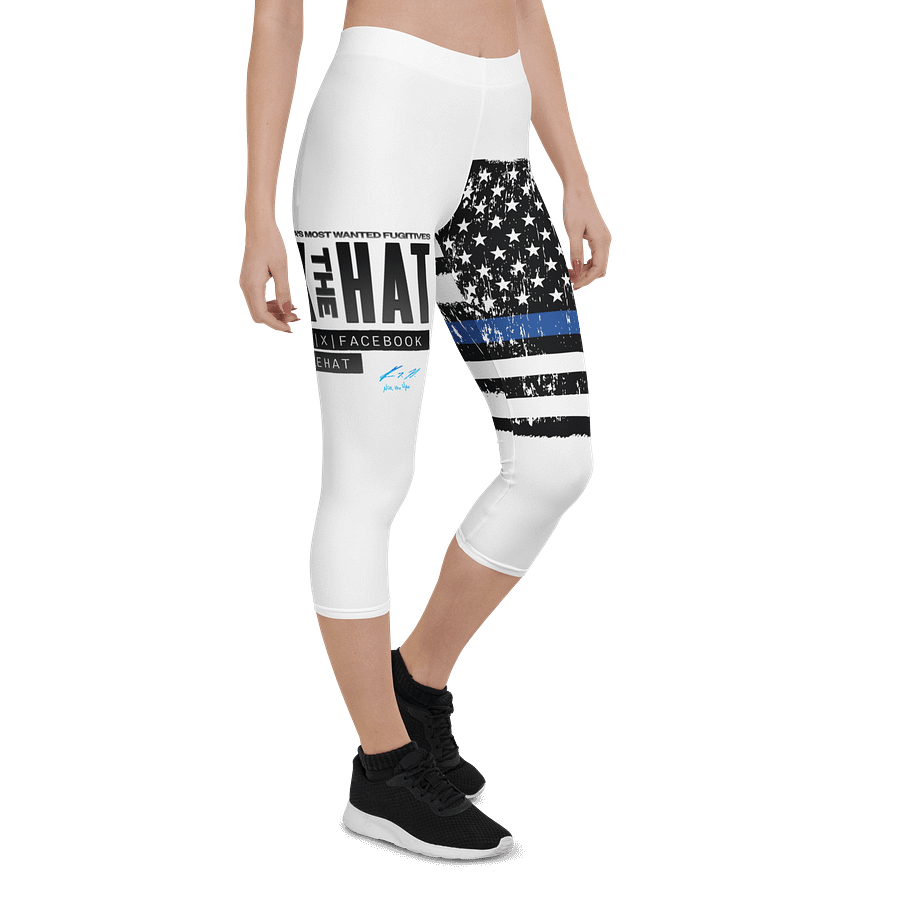 Nik The Hat | White Leggings – Summer ’25 BACK THE BLUE Edition product image (7)