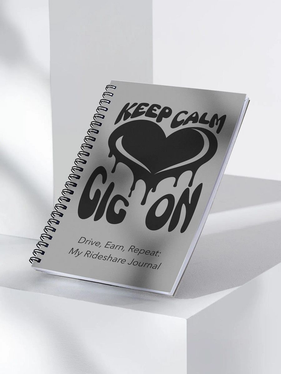 Keep Calm, Gig On Spiral Notebook Journal product image (3)