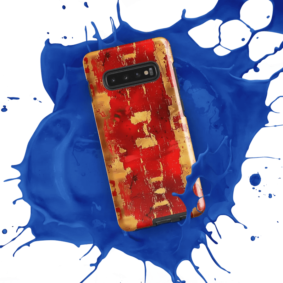 Ethereal Red and Gold Samsung® Case product image (52)