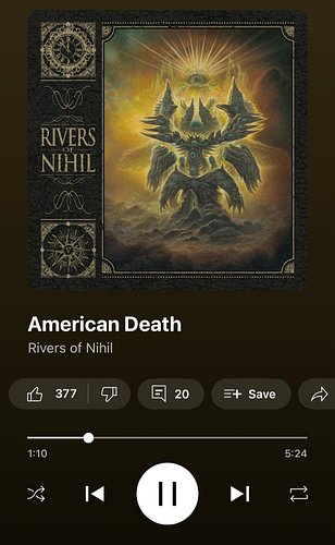 A theme song for the end times.