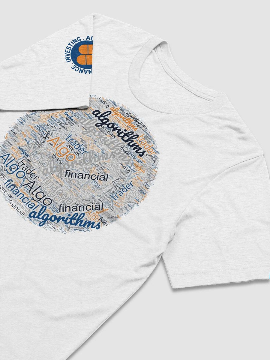Algo Trading Word Jumble Triblend T product image (5)