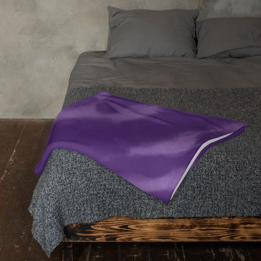 Throw Blanket 💟 I will focus my energy on what's good for me (127 × 153 cm) product image (11)