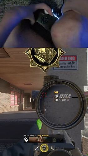 200 ping, a sniper, my knee, and a dream