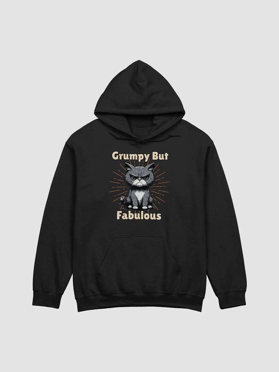 Grumpy But Fabulous Cat Hoodie product image (1)