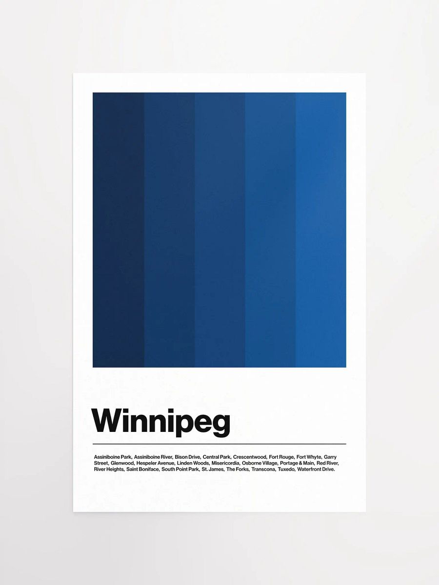 Winnipeg Sunrise Poster product image (4)