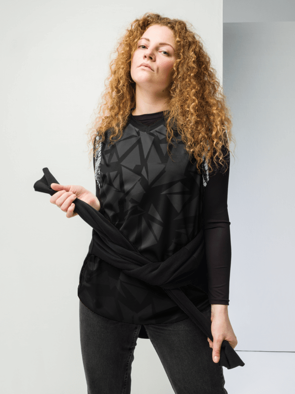 Break the rules | Recycled Unisex Basketball Jersey product image (3)
