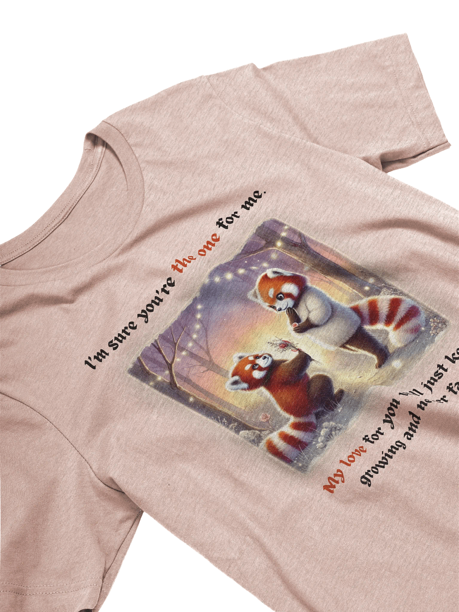 Eternal Love Red Panda Proposal T-Shirt product image (47)